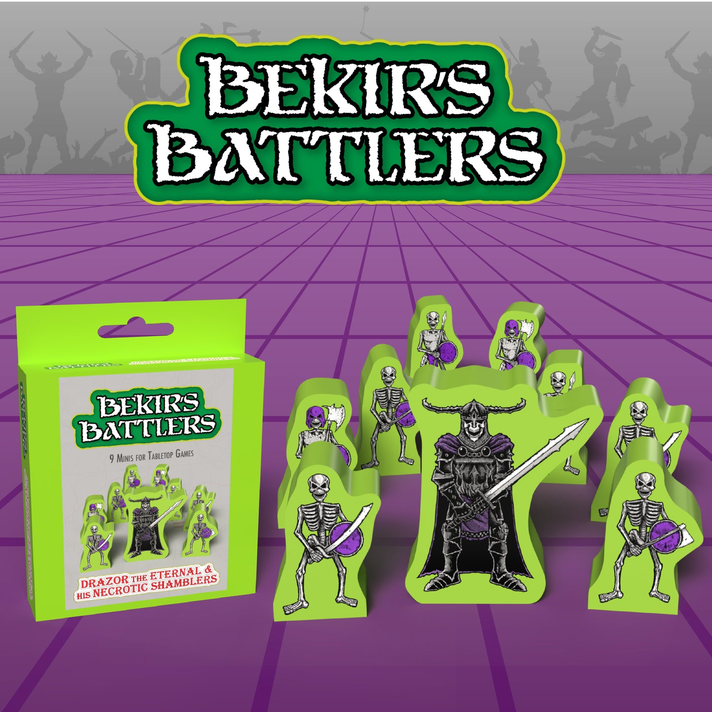 BUY ONE GET ONE FREE: Bekir's Battlers - Drazor the Eternal and his Necrotic Shamblers
