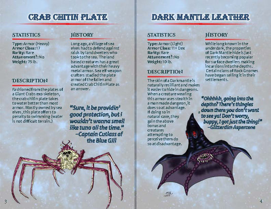 Skin & Bone: A RPG Zine of Harvesting Monster Parts (PDF)