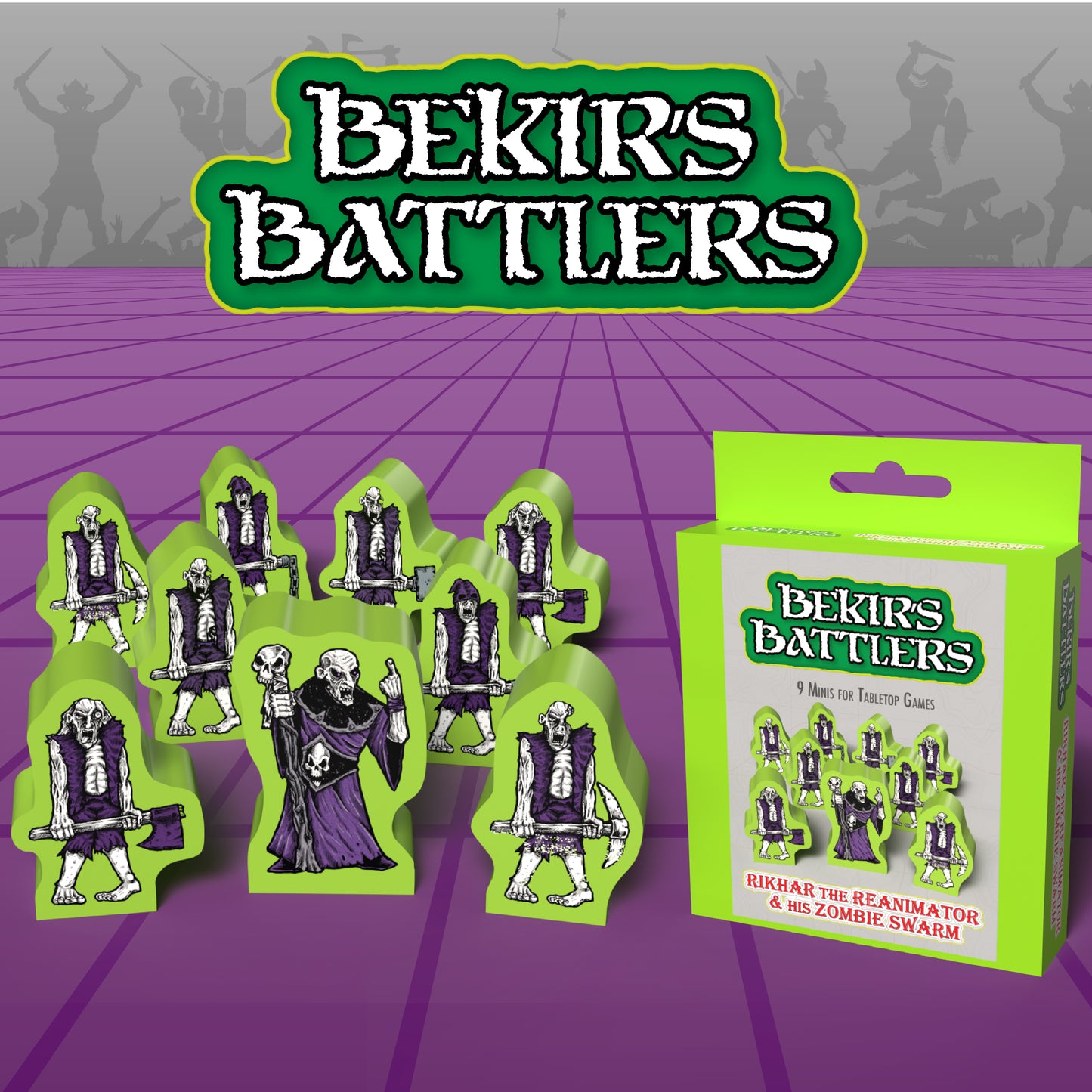 BUY ONE GET ONE FREE: Bekir's Battlers - Rikhar the Reanimator and his Zombie Swarm