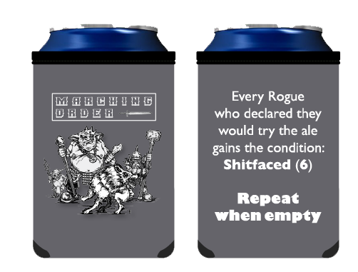 Marching Order Shitfaced Can Cooler