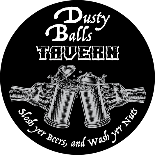 Dusty Balls Tavern Sticker